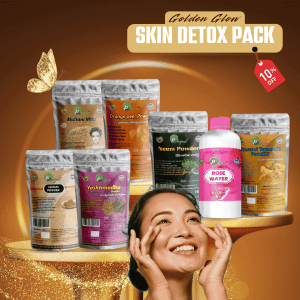 Golden Glow Skin Detox Pack